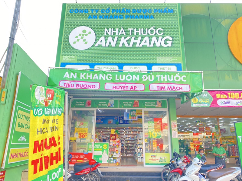 Nhà thuốc An Khang tại Ấp Thị 2 (Ngay Bách hóa XANH đối diện Trung tâm thương mại Mỹ Luông), Xã Long Điền, Tỉnh An Giang, Việt Nam